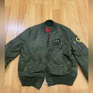 “army” bomber jacket